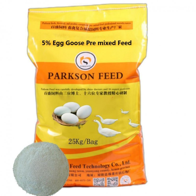 5 % příměsné krmivo pro goose, goose feed